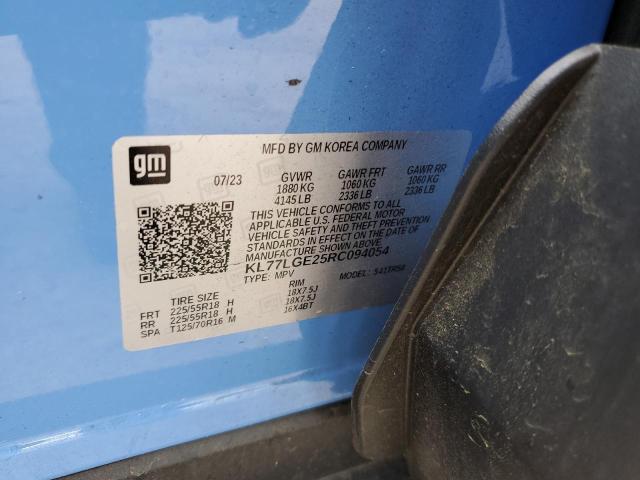 2024 CHEVROLET TRAX 1RS - KL77LGE25RC094054