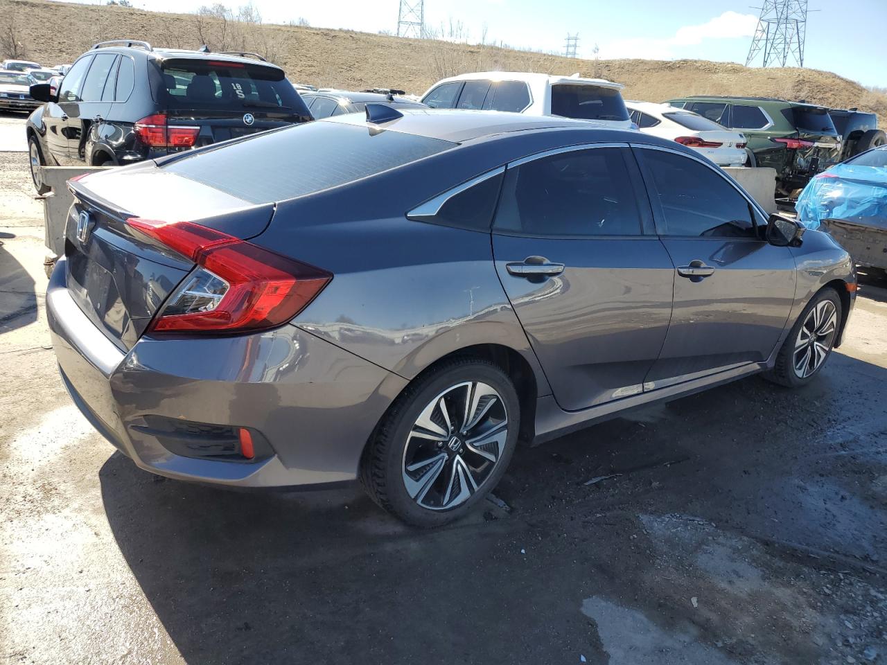 2018 Honda Civic Ex vin: 19XFC1E37JE003643