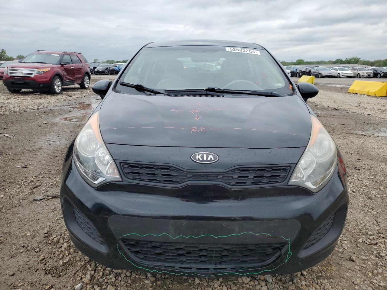 2012 Kia Rio Lx vin: KNADM5A38C6094459