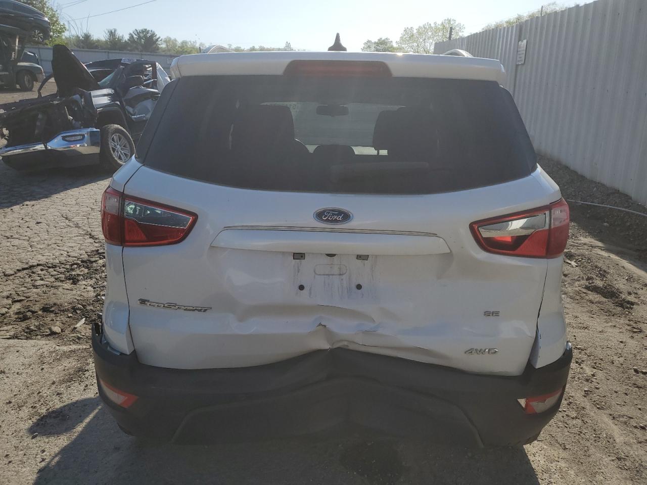 MAJ6S3GL8KC299525 2019 Ford Ecosport Se