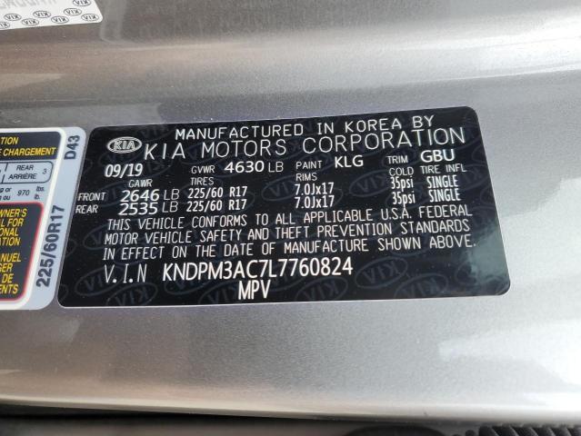 KNDPM3AC7L7760824 2020 Kia Sportage Lx