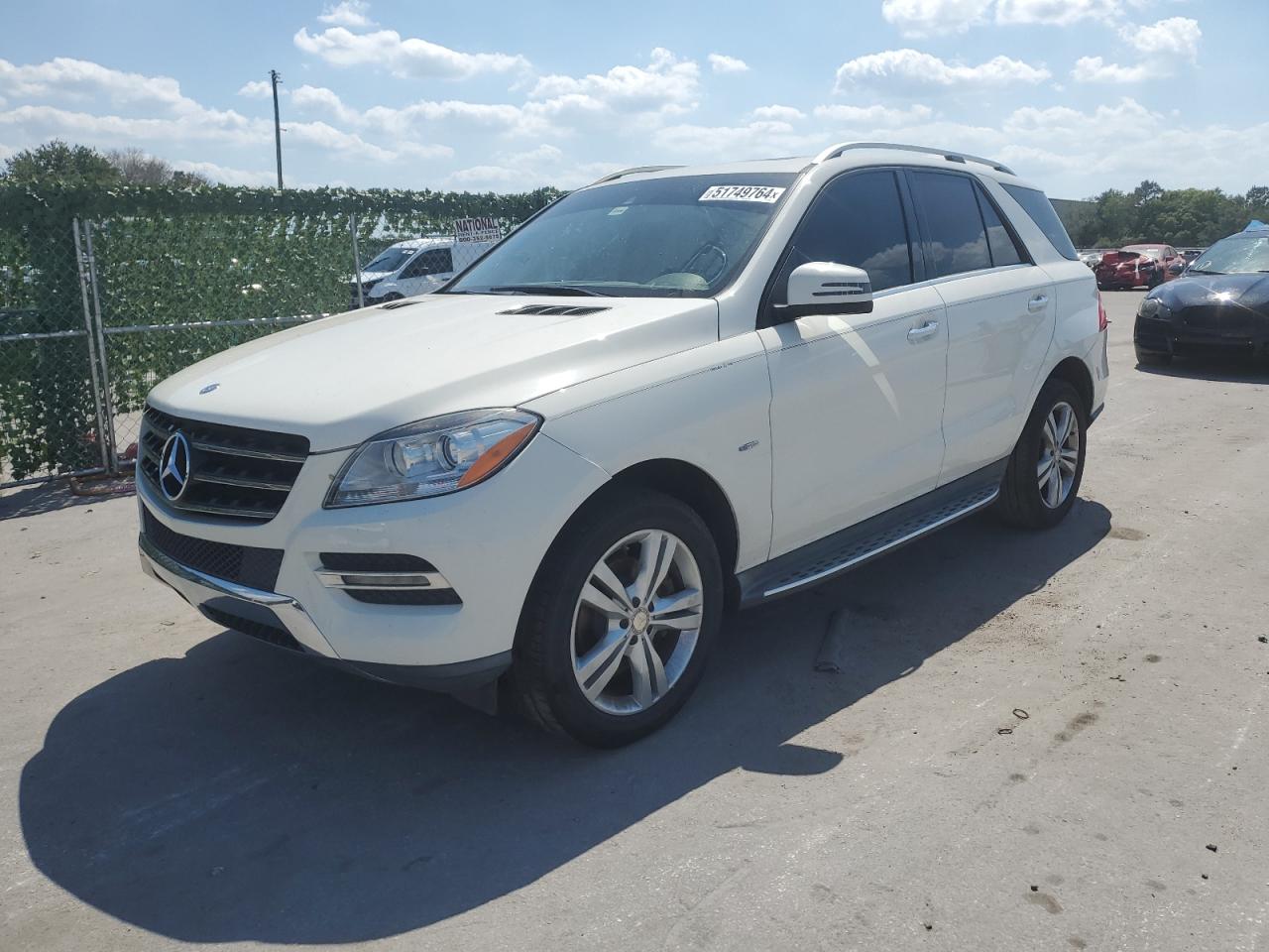 4JGDA5HB2CA005020 2012 Mercedes-Benz Ml 350 4Matic