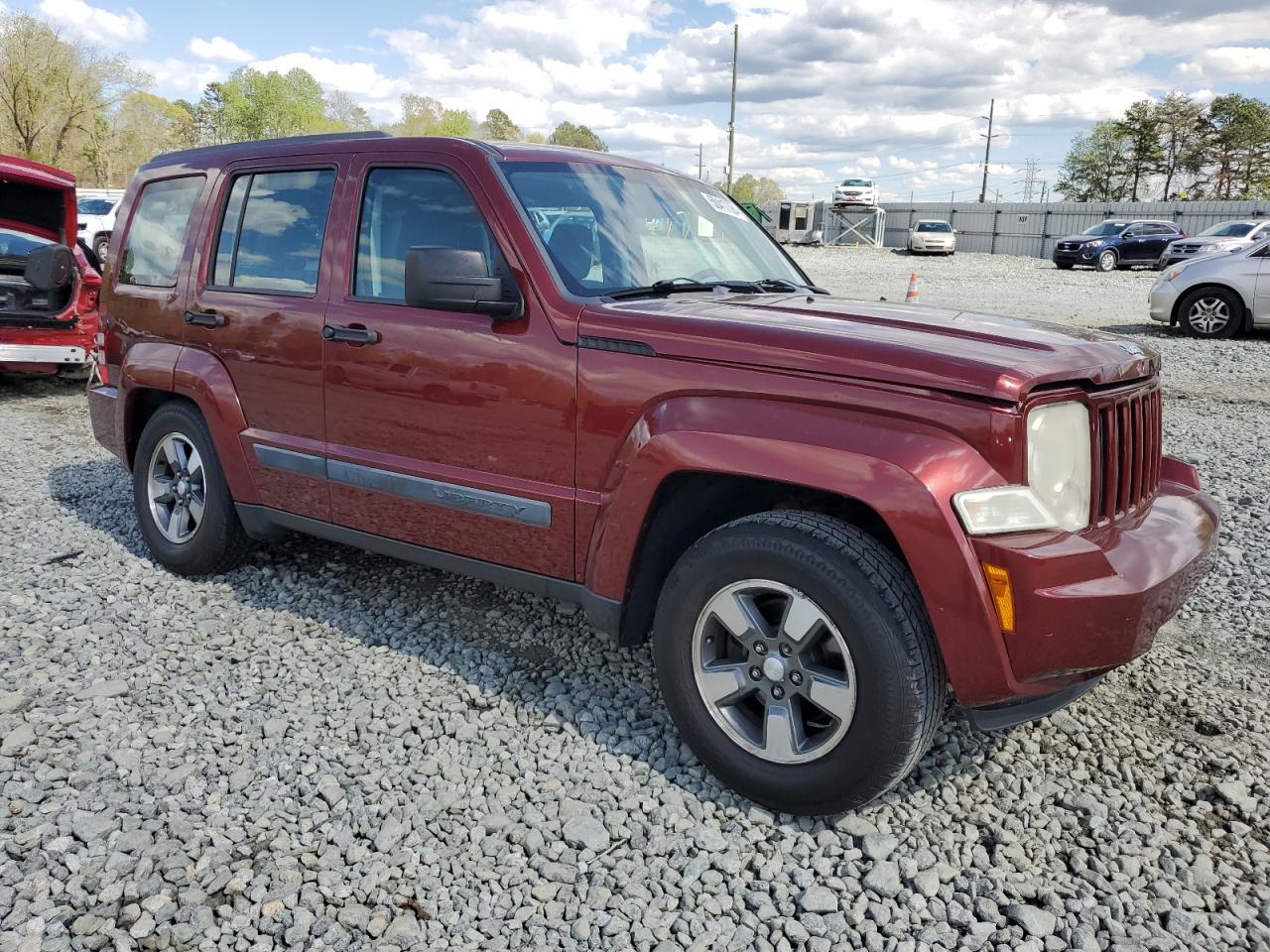 1J8GP28K38W286052 2008 Jeep Liberty Sport