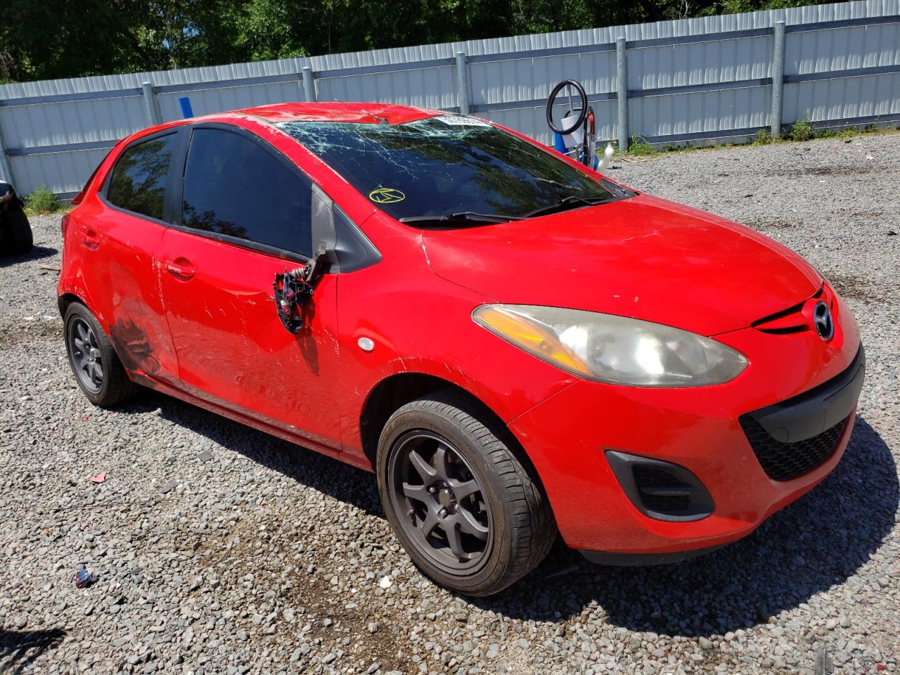 JM1DE1KY2C0147839 2012 Mazda Mazda2