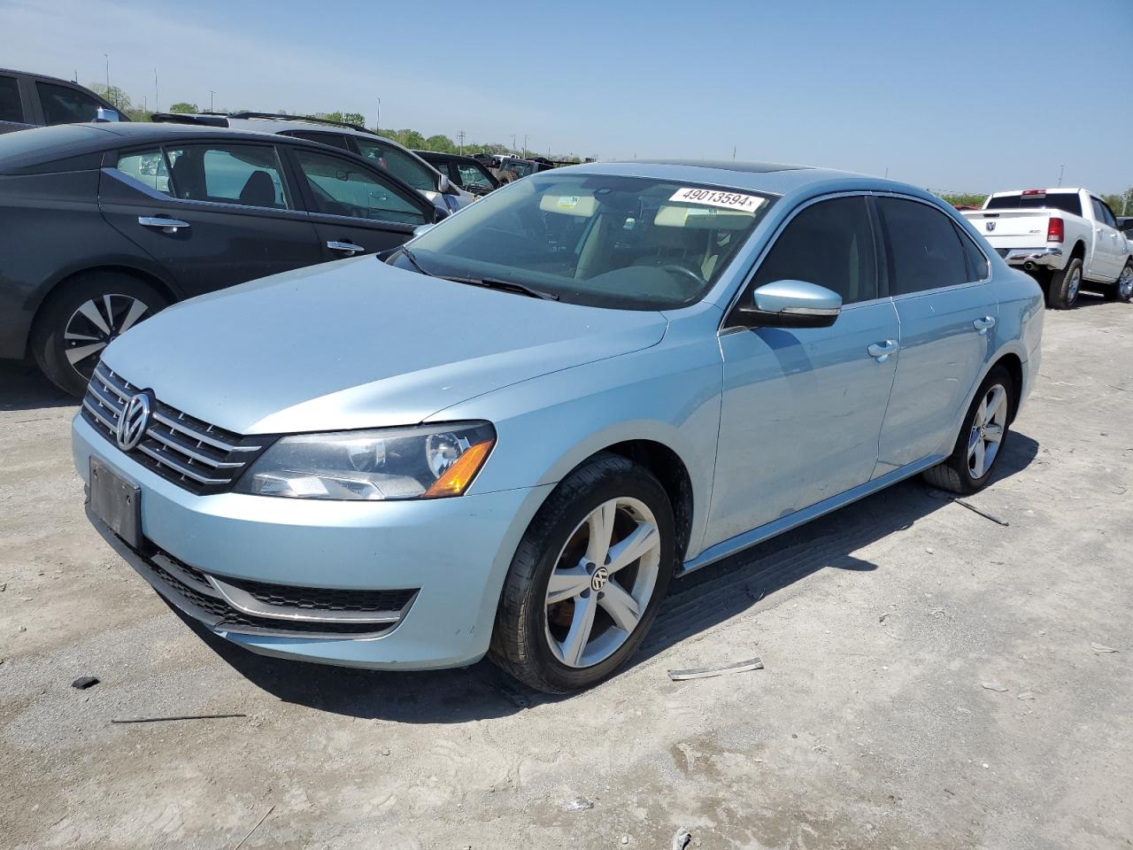 1VWBN7A3XCC079463 2012 Volkswagen Passat Se