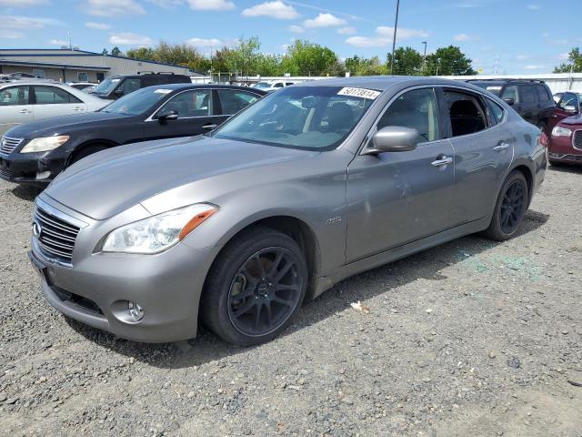 2012 Infiniti M35H VIN: JN1EY1AP7CM910969 Lot: 50173814