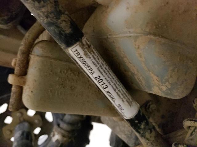 2013 HONDA TRX500 FPA 1HFTE26F7D4300449