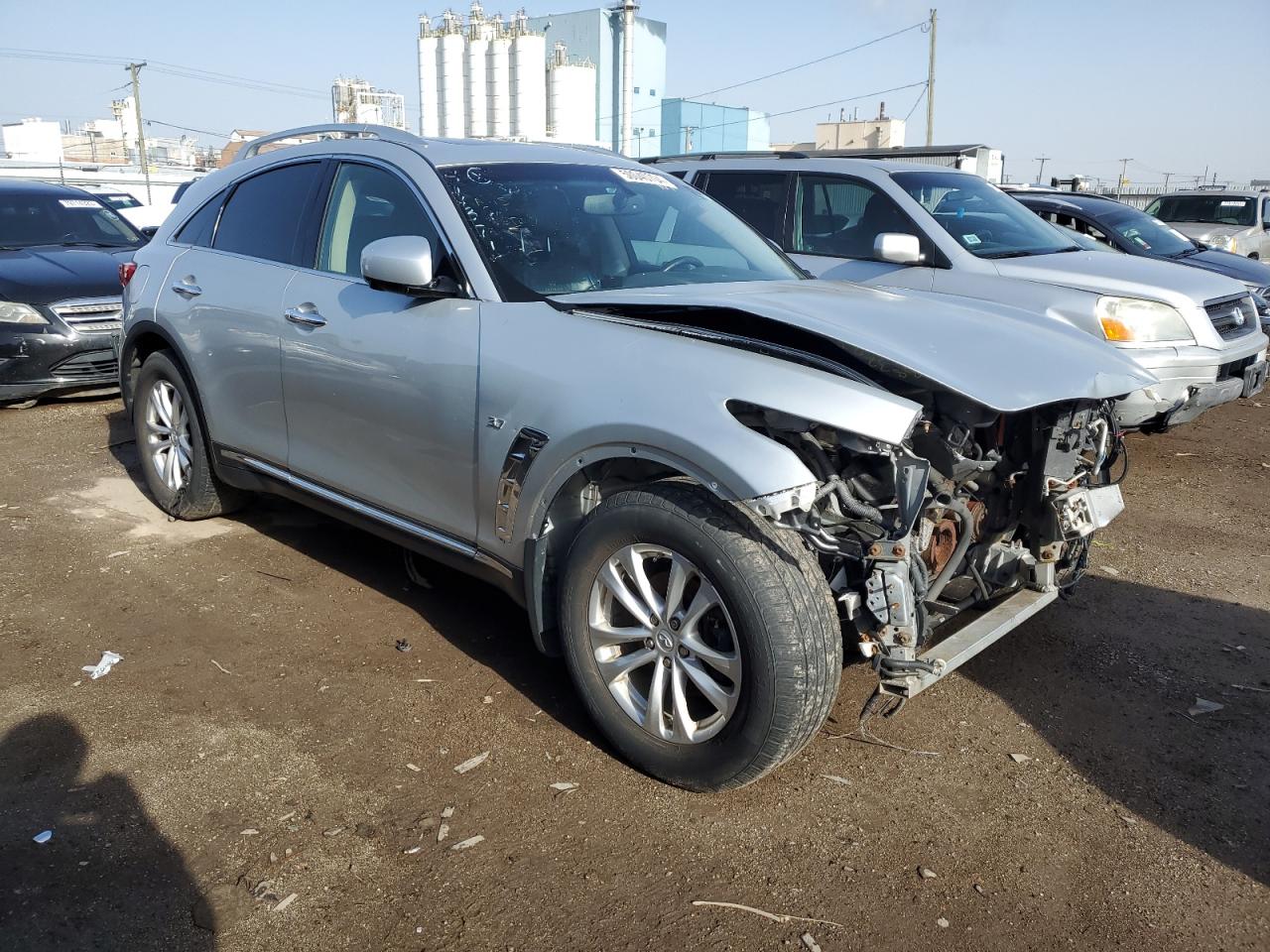 2014 Infiniti Qx70 vin: JN8CS1MW6EM411371