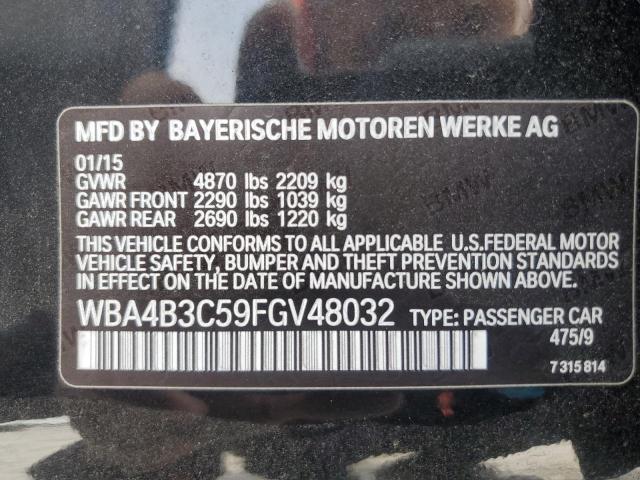 VIN WBA4B3C59FGV48032 2015 BMW 4 Series, 435 Xi Gra... no.12