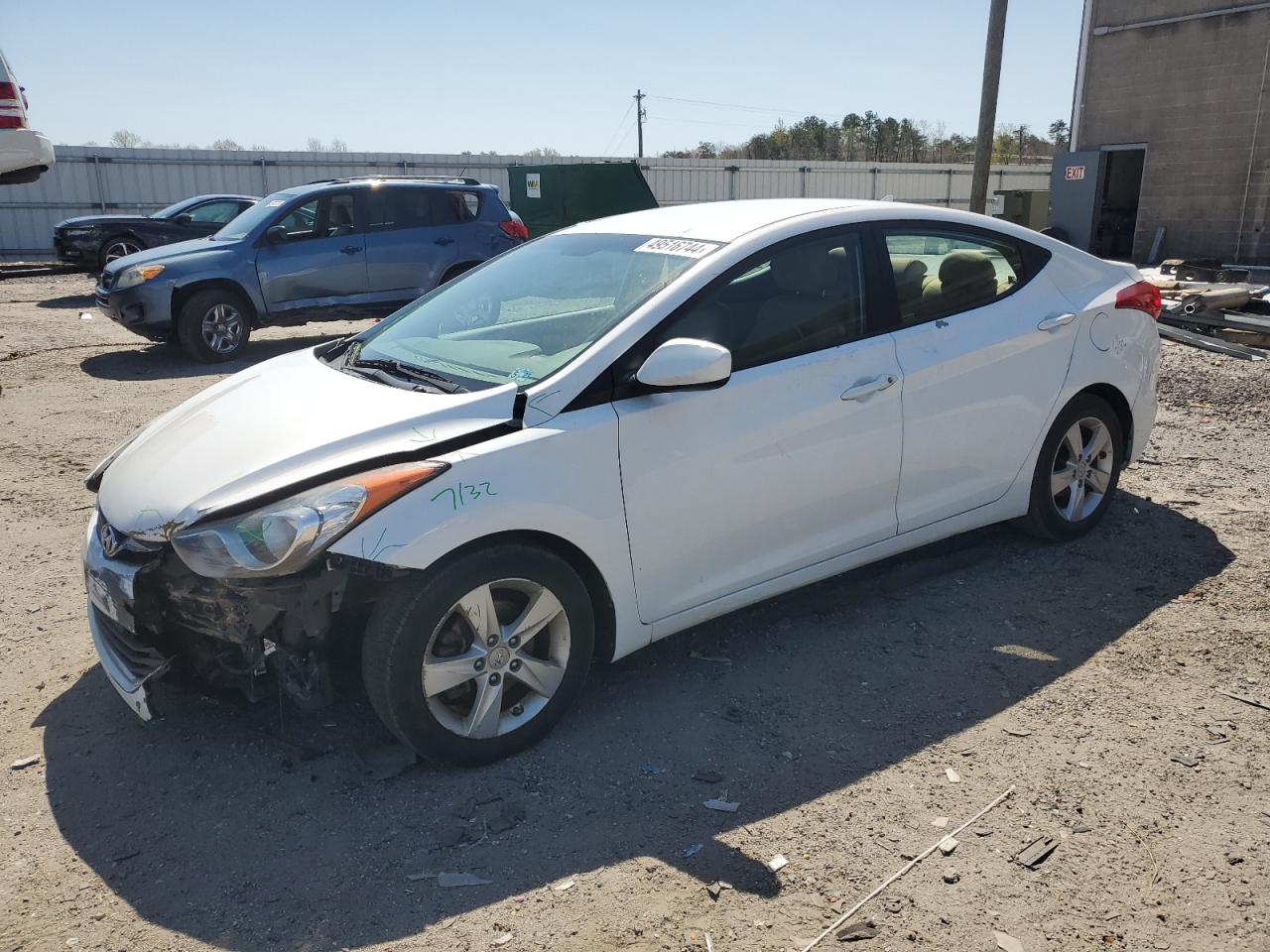 5NPDH4AE7DH356742 2013 Hyundai Elantra Gls