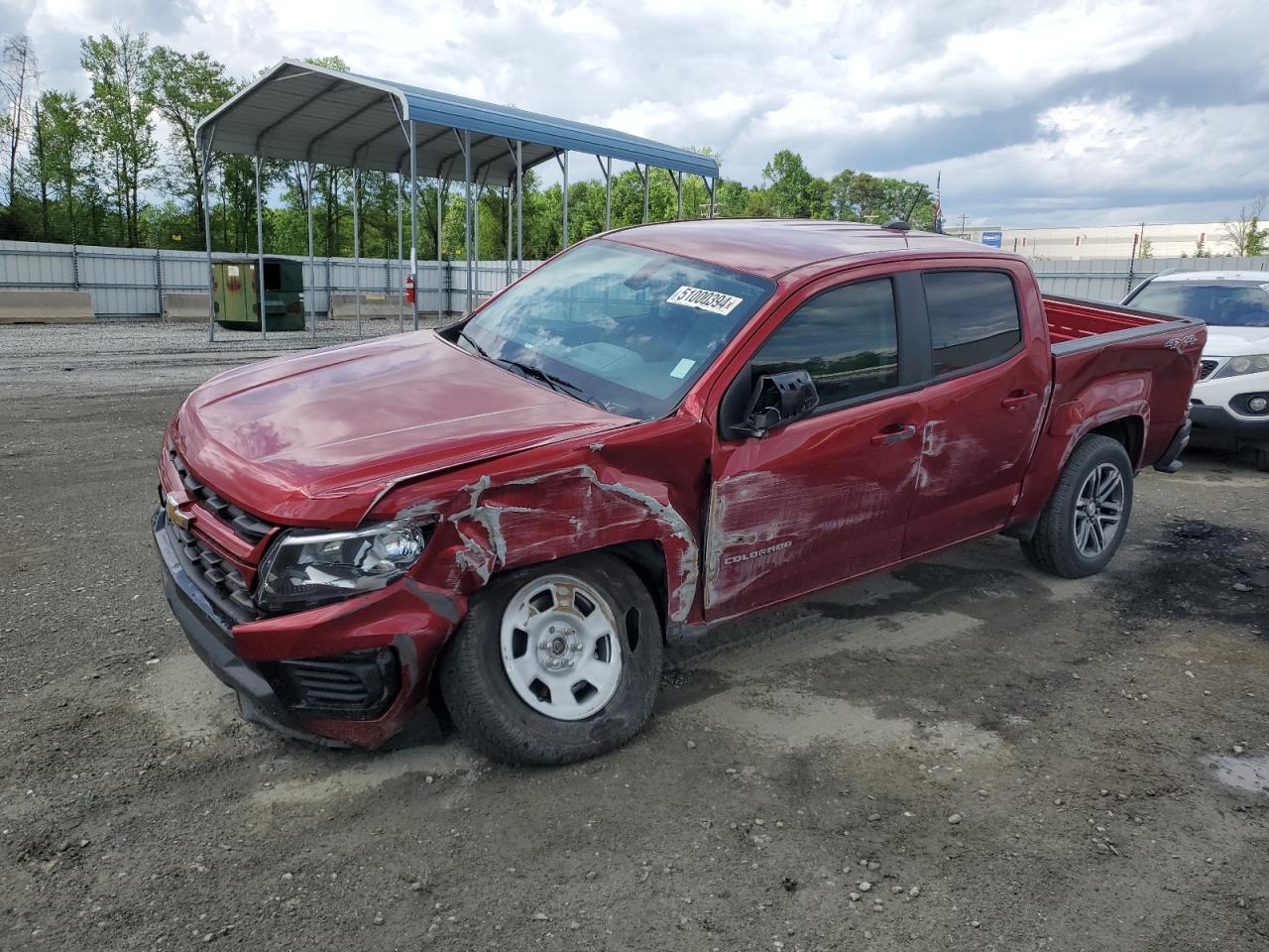 1GCGTBENXM1264879 2021 Chevrolet Colorado