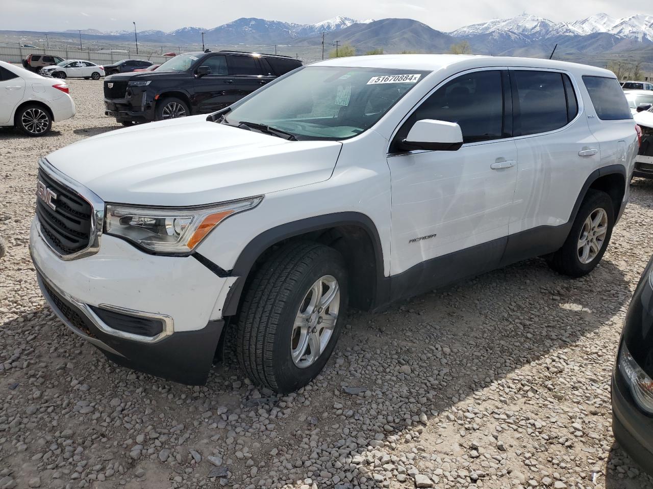 1GKKNKLA3JZ209633 2018 GMC Acadia Sle