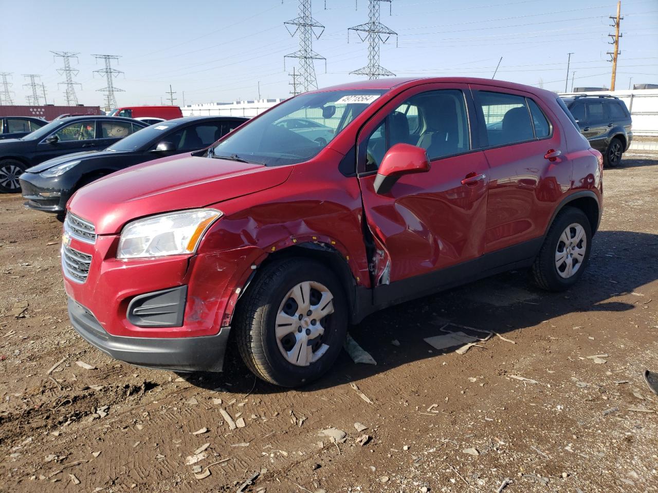 KL7CJKSBXFB208059 2015 Chevrolet Trax Ls