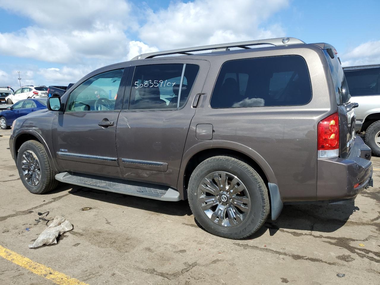 5N1BA0NE8FN622234 2015 Nissan Armada Platinum