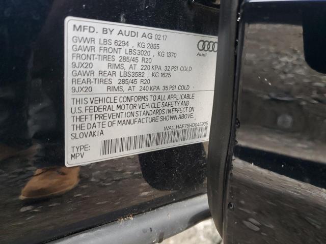 WA1LHAF75HD045935 2017 AUDI Q7 - Image 13