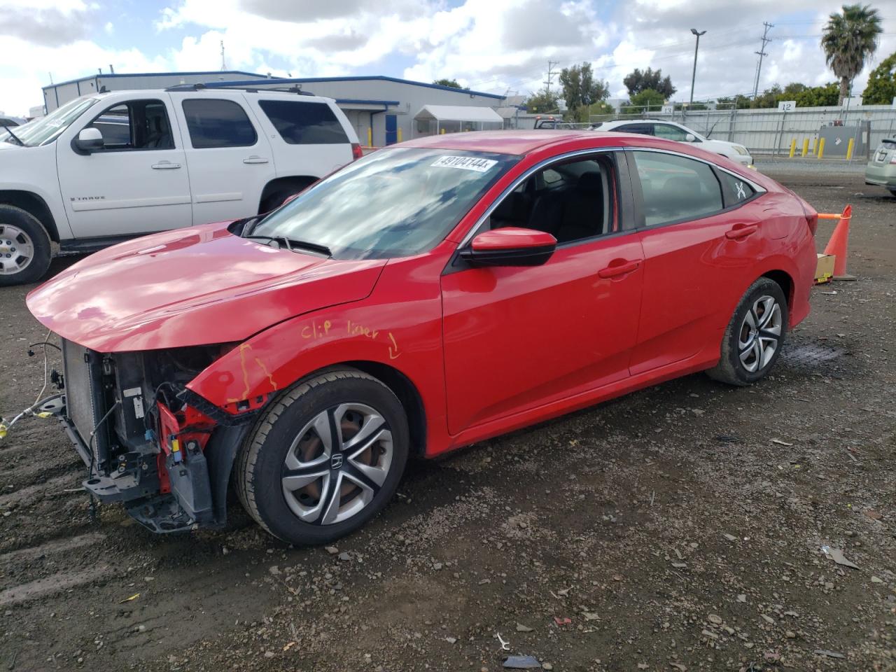 2HGFC2F51GH542277 2016 Honda Civic Lx