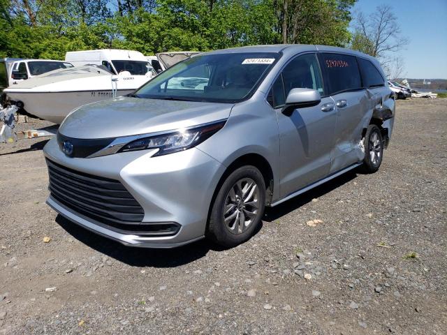 Lot #2501169262 2022 TOYOTA SIENNA LE salvage car
