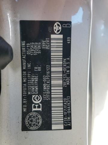 2020 TOYOTA COROLLA LE - 5YFBPRBEXLP016122