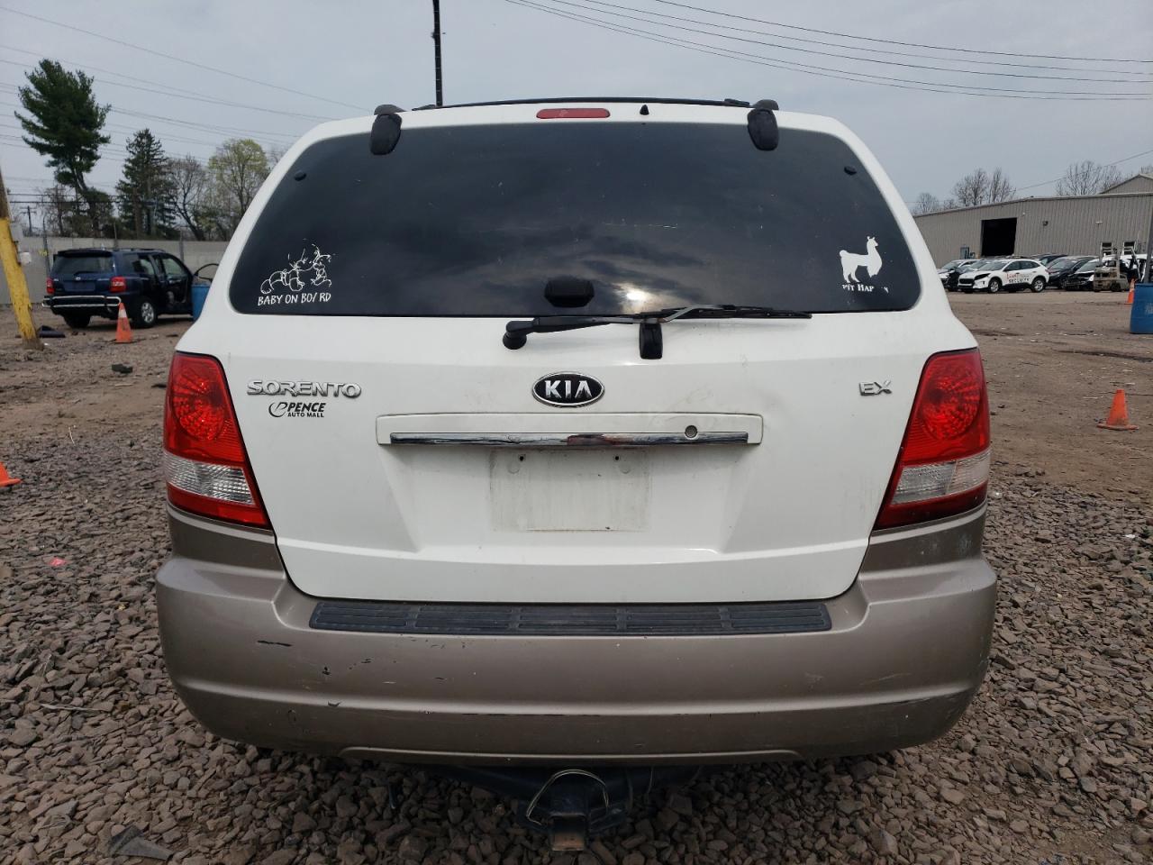 KNDJD733665597996 2006 Kia Sorento Ex