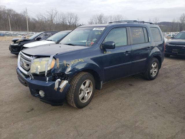 Lot #2468953892 2009 HONDA PILOT EXL salvage car