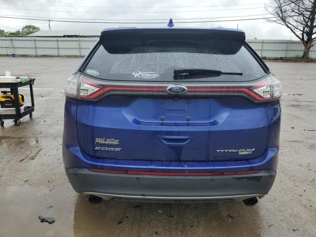 2015 Ford Edge Titanium VIN: 2FMTK4K90FBB53233 Lot: 52697144