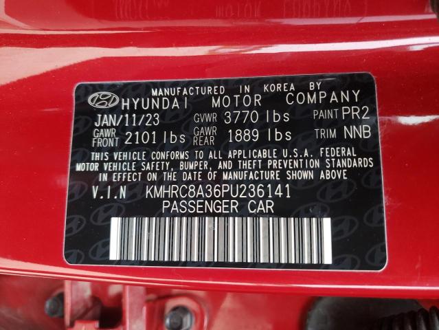 2023 HYUNDAI VENUE SEL - KMHRC8A36PU236141
