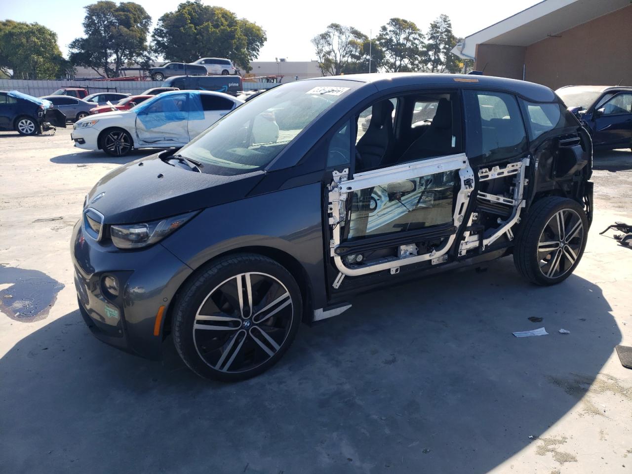 2017 BMW I3 Rex vin: WBY1Z8C56HV889576