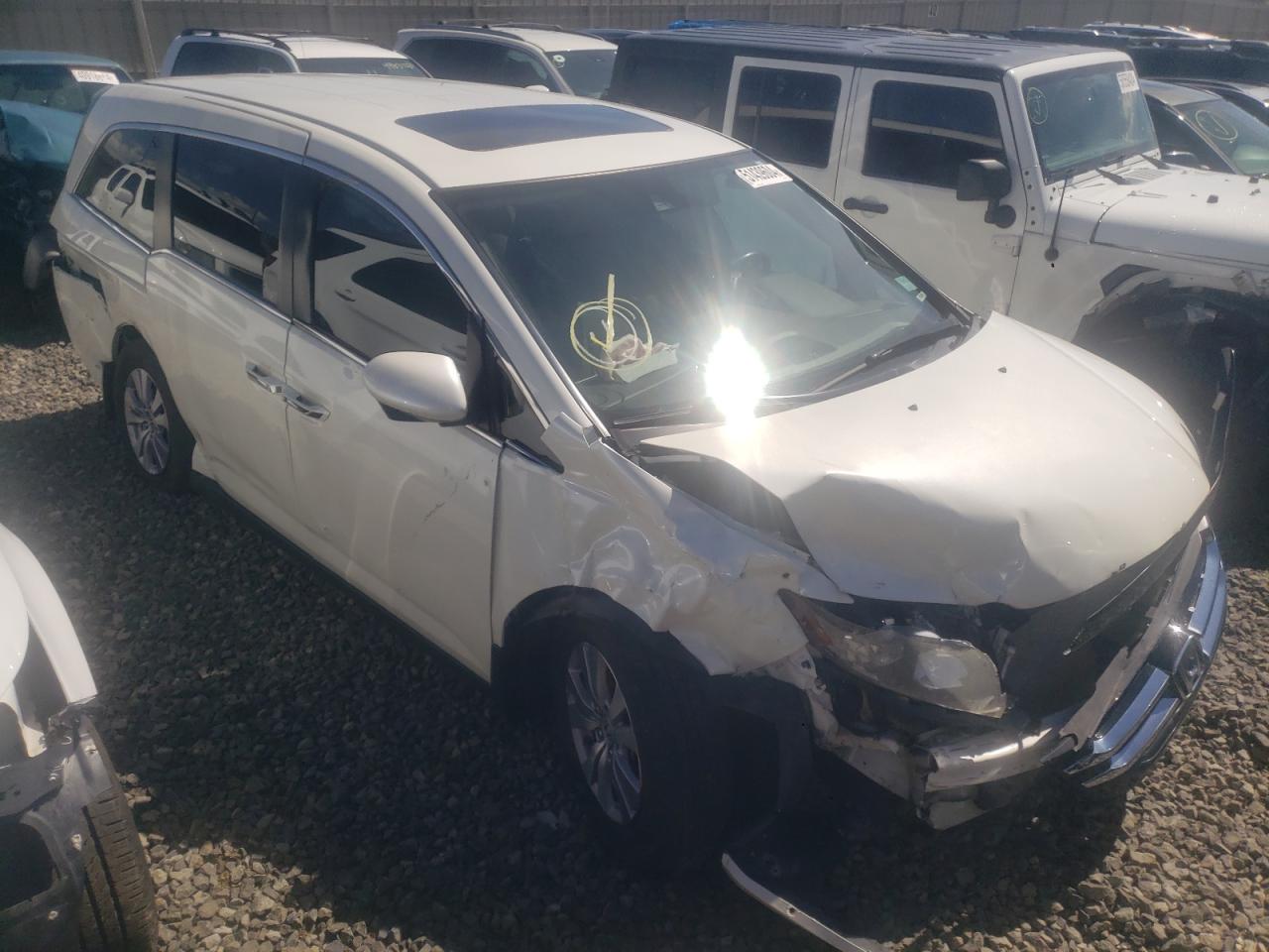 2015 Honda Odyssey Exl vin: 5FNRL5H60FB123750