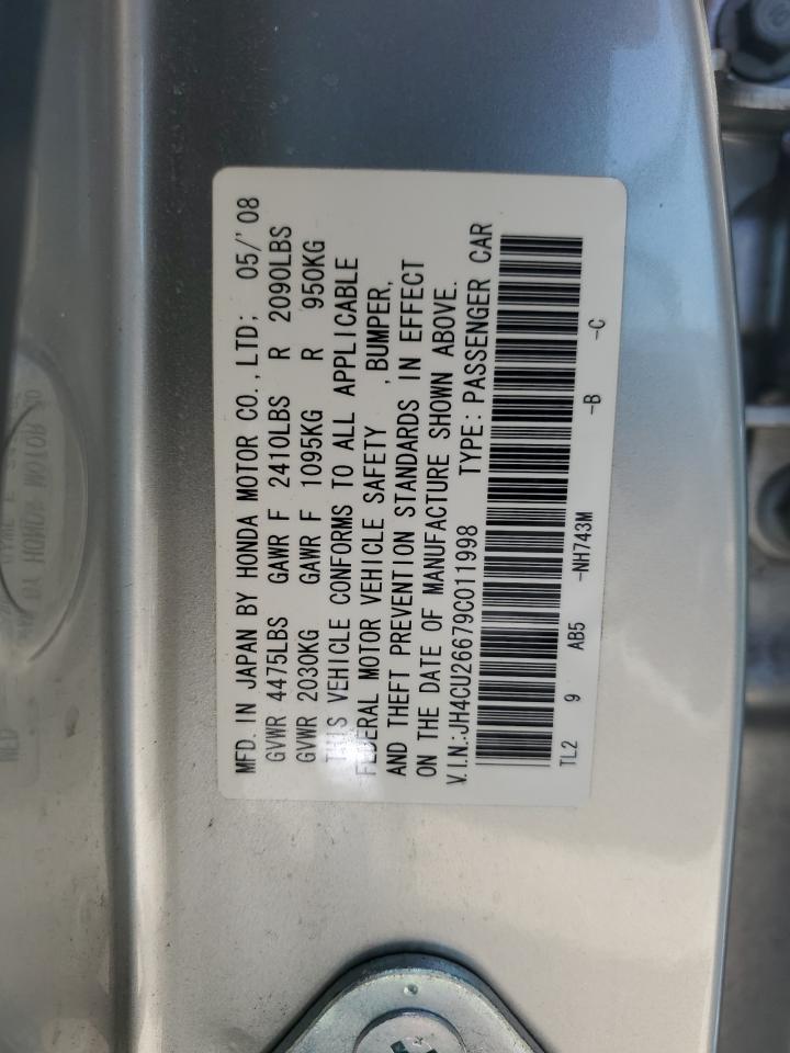 JH4CU26679C011998 2009 Acura Tsx