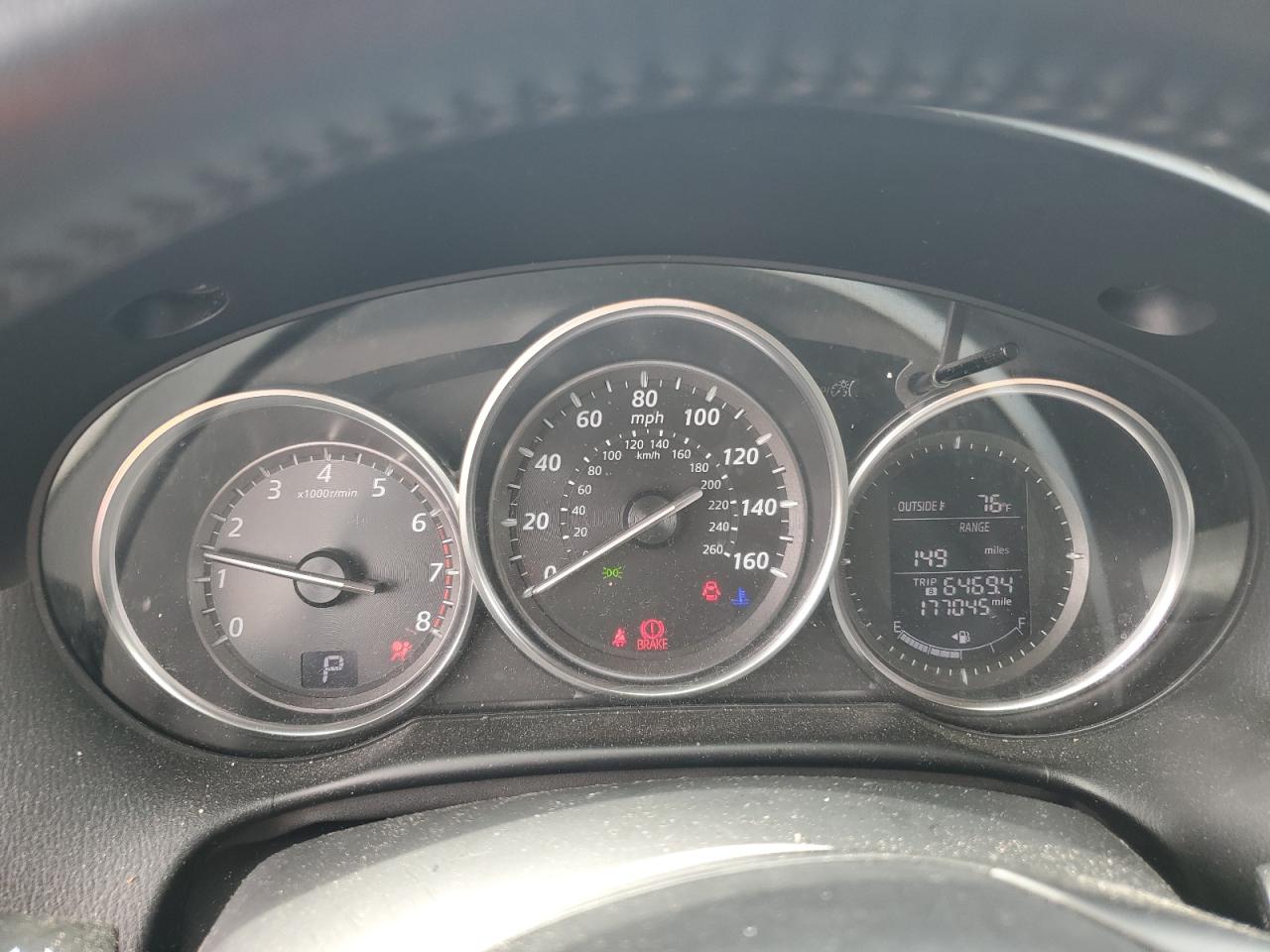 JM3KE2CY0E0309280 2014 Mazda Cx-5 Touring