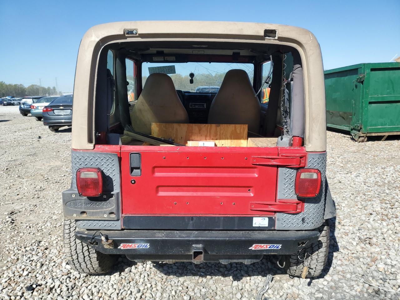 1J4FA29P81P357710 2001 Jeep Wrangler / Tj Se