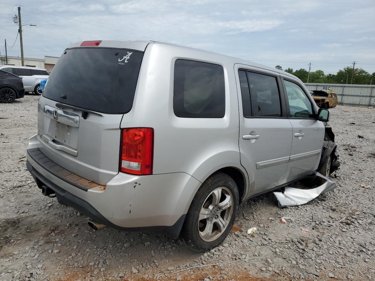 5FNYF3H50CB011427 2012 Honda Pilot Exl