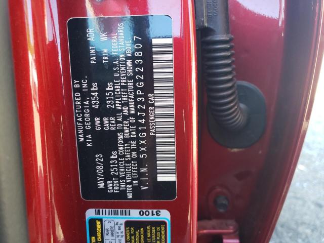 2023 KIA K5 LXS 5XXG14J23PG223807