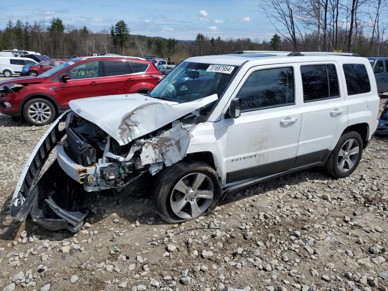 2016 Jeep Patriot Latitude vin: 1C4NJRFB8GD618508