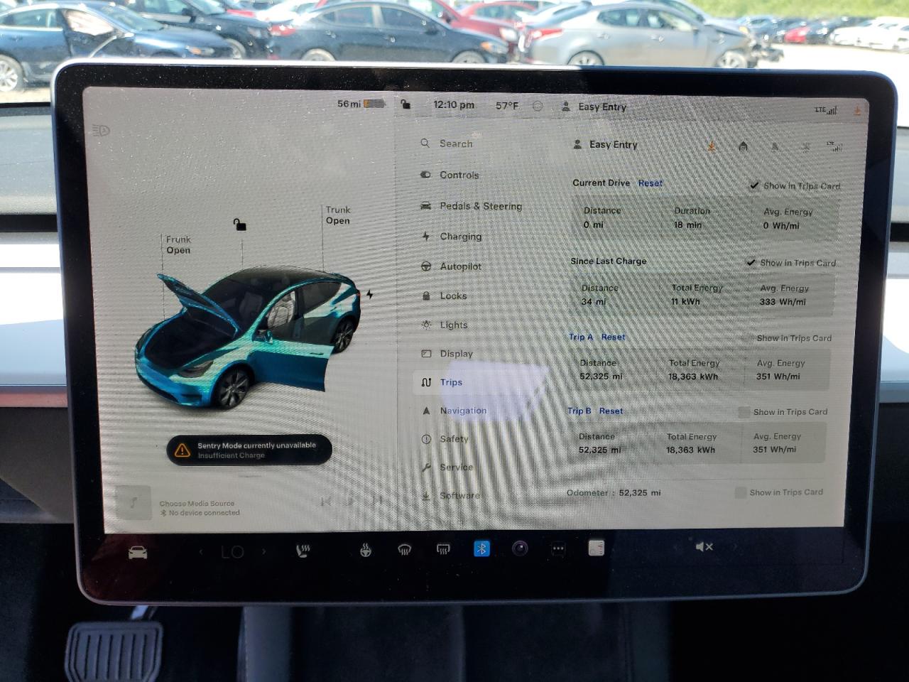 5YJYGDEE4MF256272 2021 Tesla Model Y