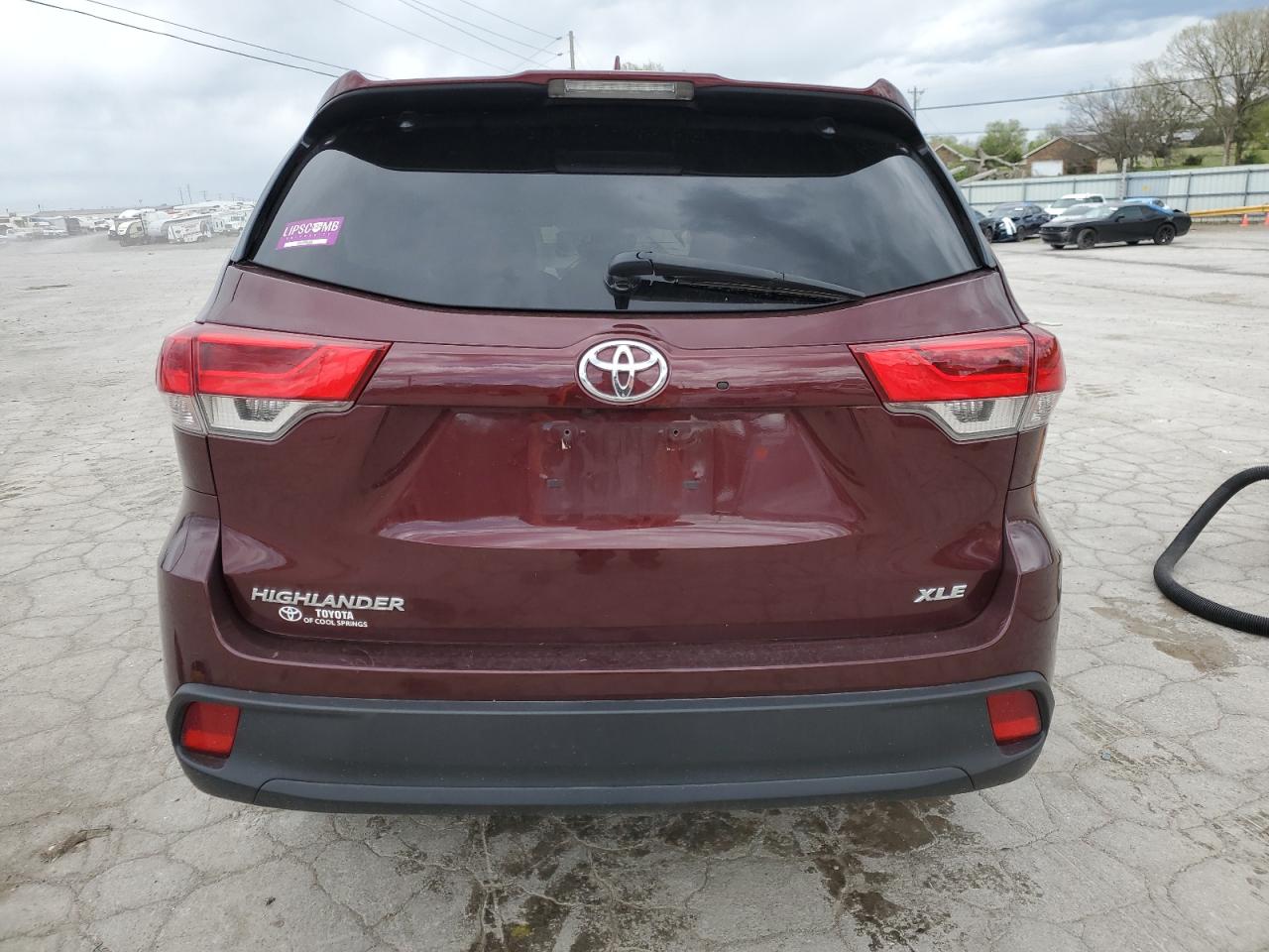 2017 Toyota Highlander Se vin: 5TDKZRFH3HS228681