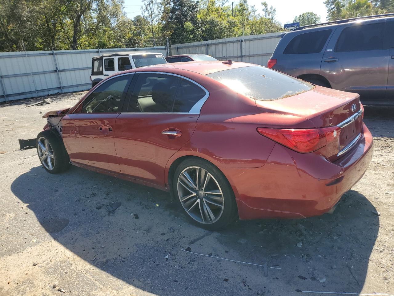 JN1AV7AP9EM690411 2014 Infiniti Q50 Hybrid Premium