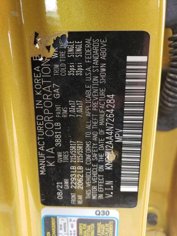 2022 Kia Seltos S VIN: KNDEU2AA4N7264284 Lot: 50992244