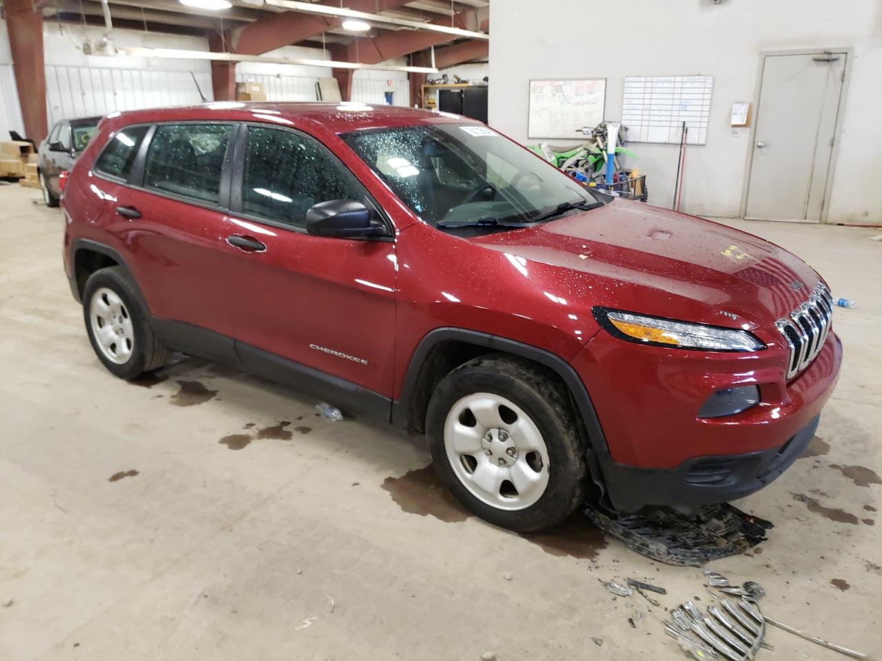 1C4PJLAB6EW295252 2014 Jeep Cherokee Sport