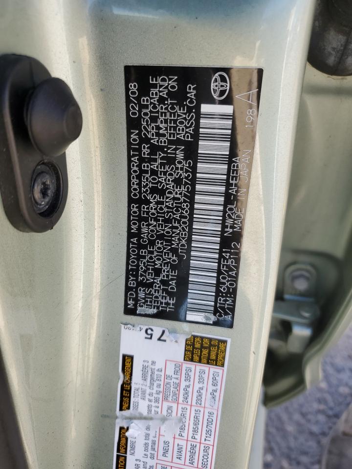 JTDKB20U687757375 2008 Toyota Prius