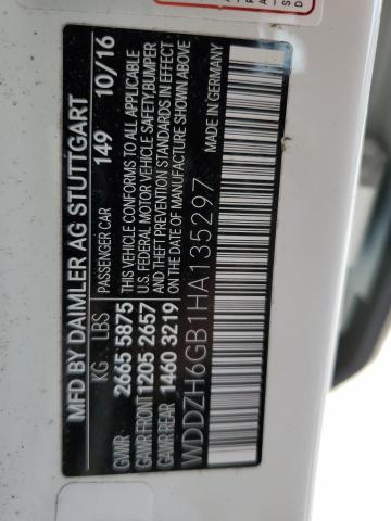 2017 MERCEDES-BENZ E400 4MATI - WDDZH6GB1HA135297