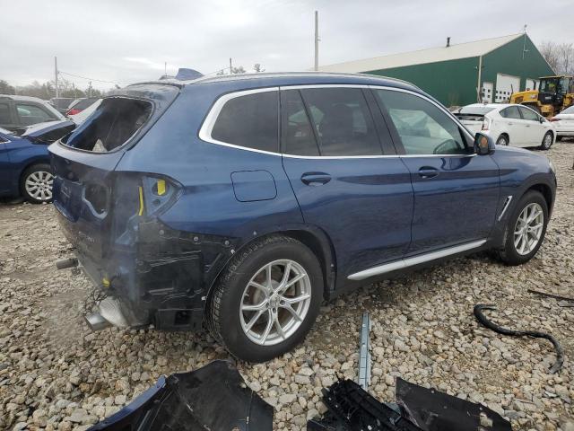  BMW X3 2018 Синий