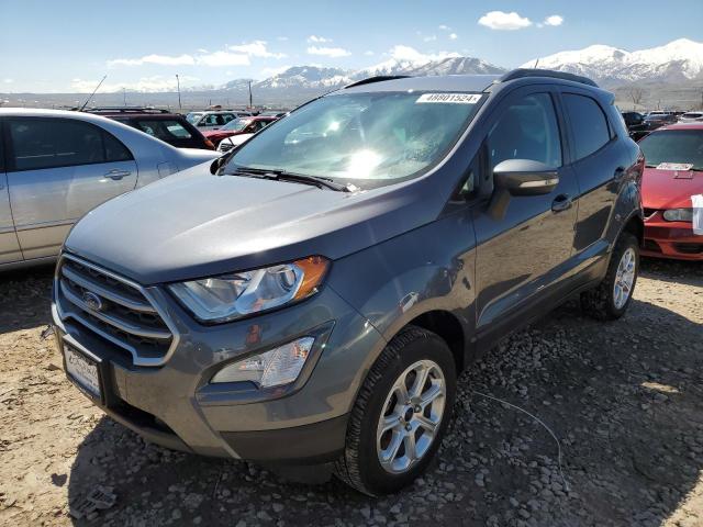 Lot #2487746215 2020 FORD ECOSPORT salvage car