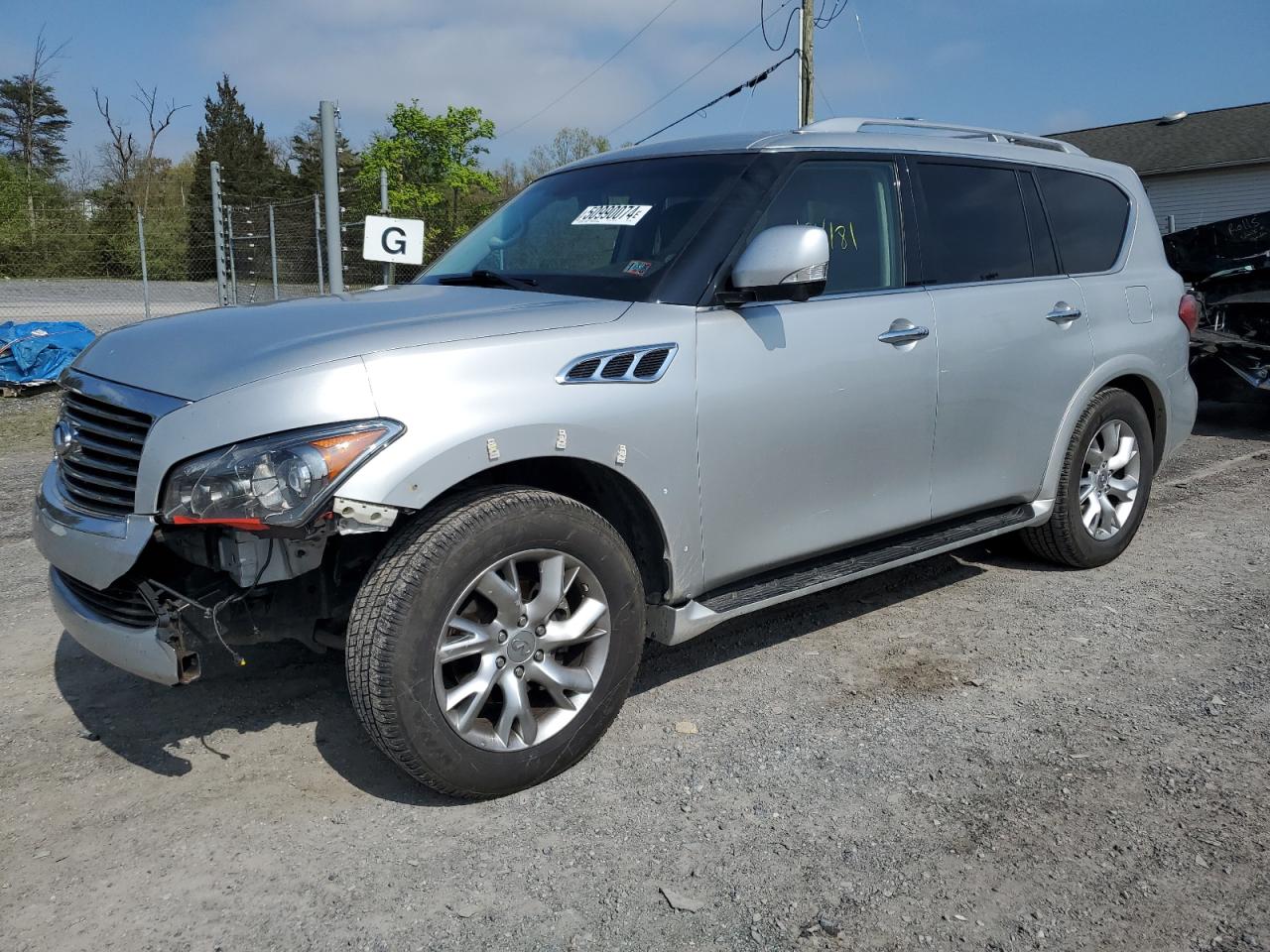 2012 Infiniti Qx56 vin: JN8AZ2NE9C9016888