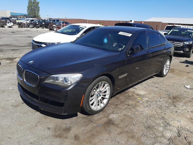 Lot #2503792215 2014 BMW 750LI salvage car