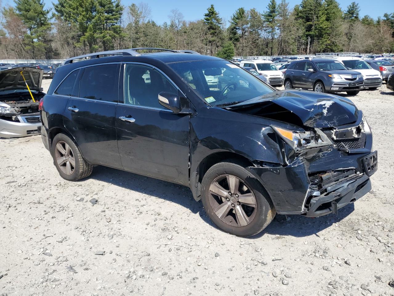 2HNYD2H42BH550514 2011 Acura Mdx Technology