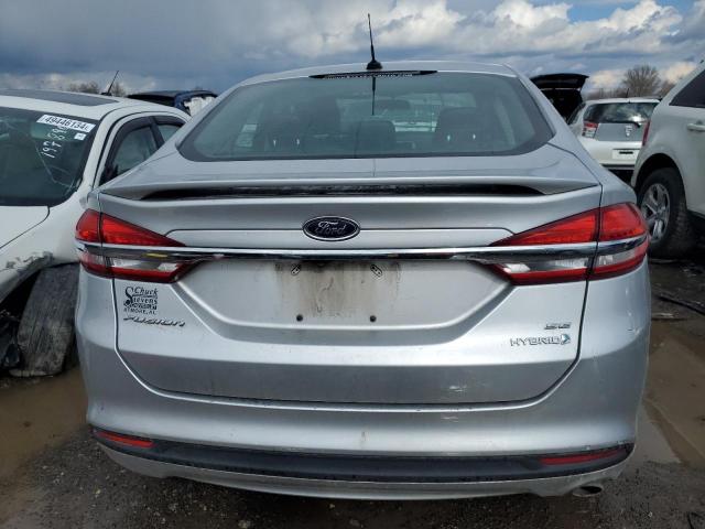 2017 Ford Fusion Se Hybrid VIN: 3FA6P0LUXHR230263 Lot: 49594284