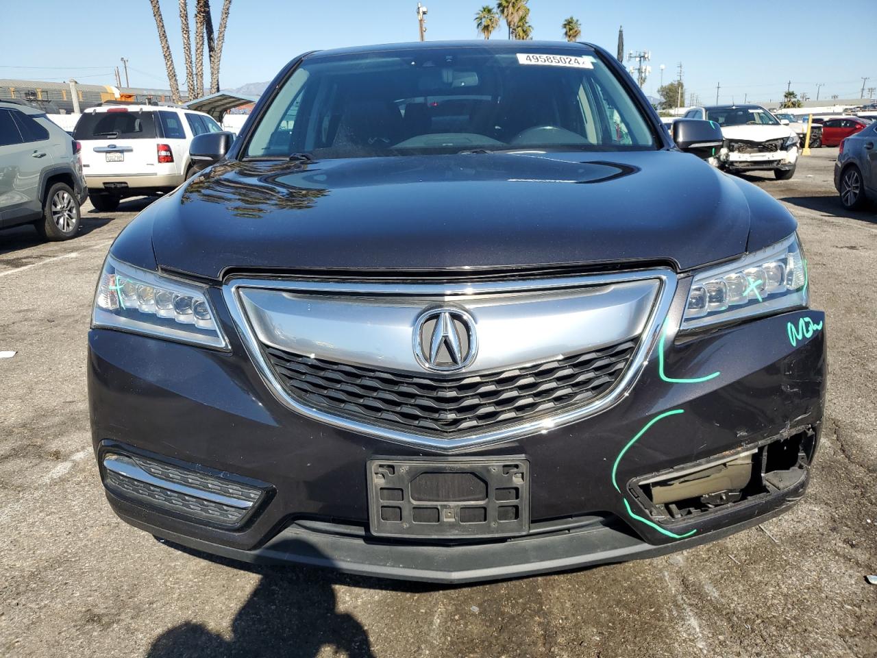 5FRYD3H4XEB012485 2014 Acura Mdx Technology