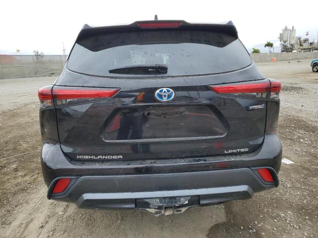 VIN 5TDYARAH1MS004697 2021 Toyota Highlander, Hybri... no.6