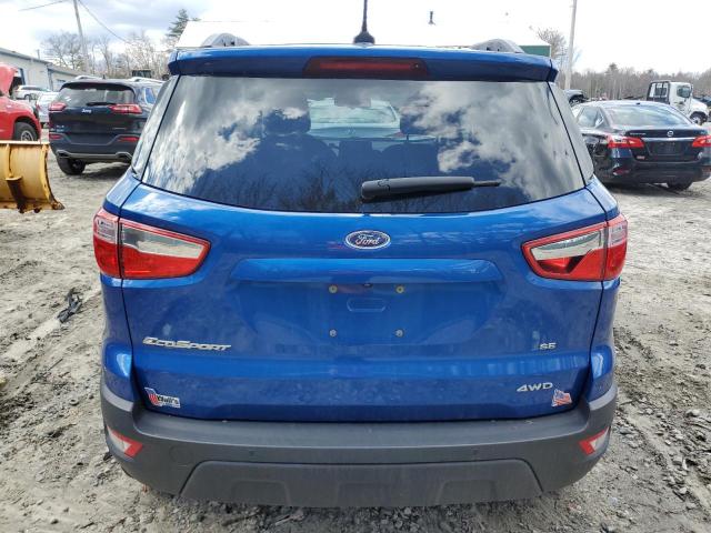 2018 Ford Ecosport Se VIN: MAJ6P1UL0JC222110 Lot: 50960704